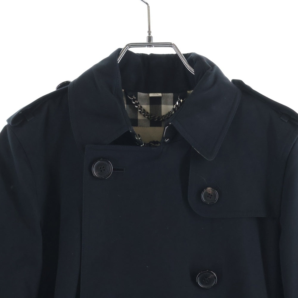 BURBERRY(バーバリー) THE KENSINGTON Heritage Trench Coat ケンジントン ヘリテージトレンチコート ブラック レディース 3900459
