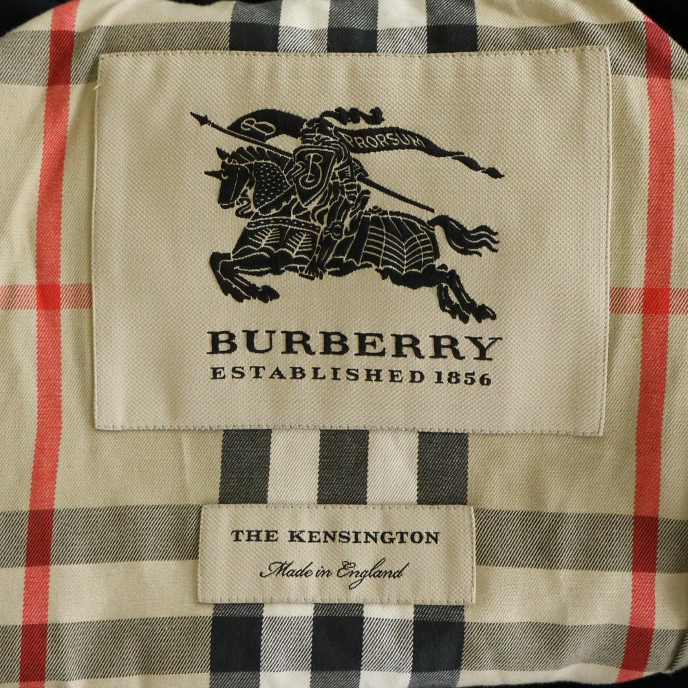 BURBERRY(バーバリー) THE KENSINGTON Heritage Trench Coat ケンジントン ヘリテージトレンチコート ブラック レディース 3900459