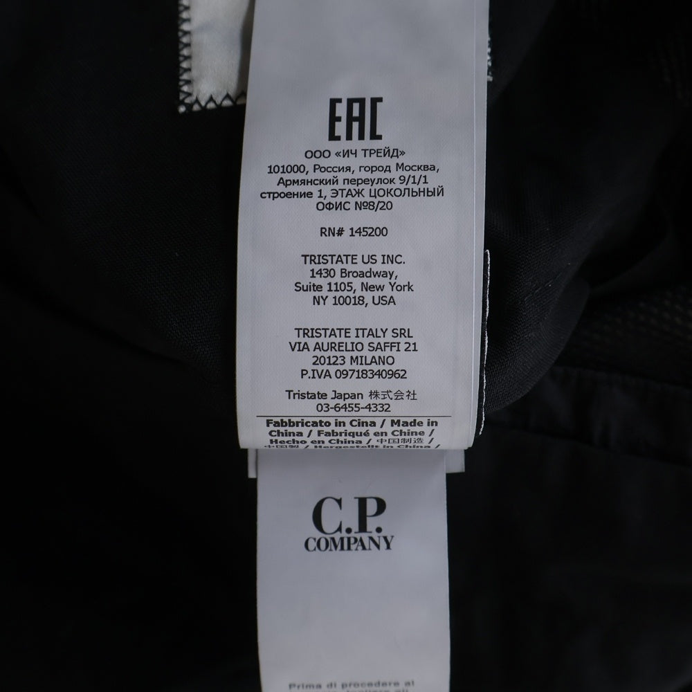 C.P. Company(シーピーカンパニー) TAYLON P LENS VEST タイロン P レンズ タクティカルベスト ブラック 10CMOW058A