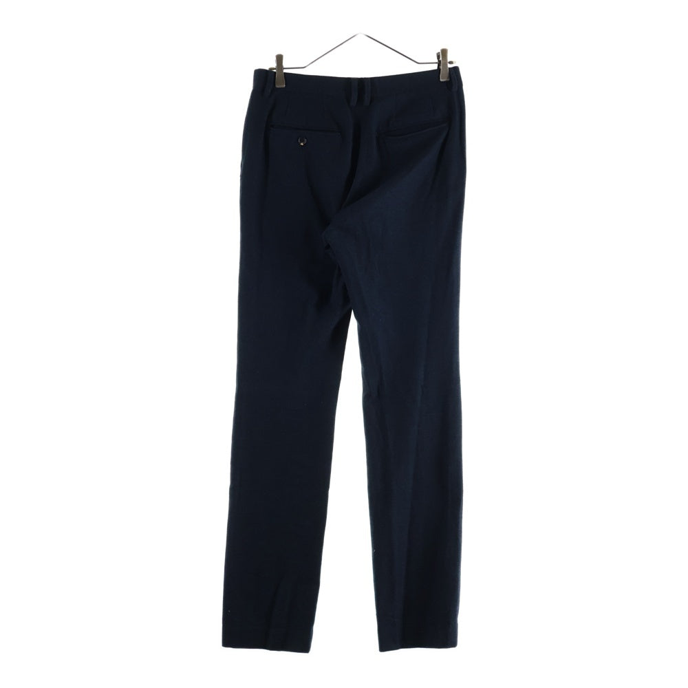 WACKO MARIA(ワコマリア) × Ermenegildo Zegna ゼニア 3ピース カシミヤ混 セットアップ テーラードジャケット テーパードパンツ ネイビー