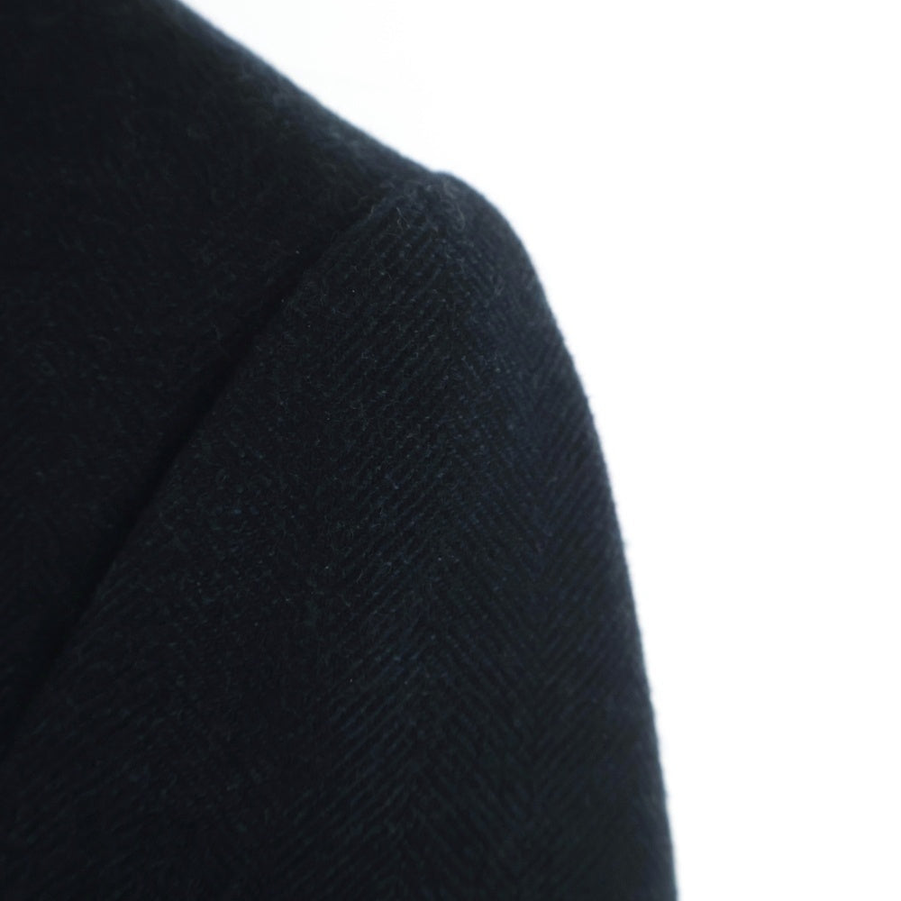 WACKO MARIA(ワコマリア) × Ermenegildo Zegna ゼニア 3ピース カシミヤ混 セットアップ テーラードジャケット テーパードパンツ ネイビー