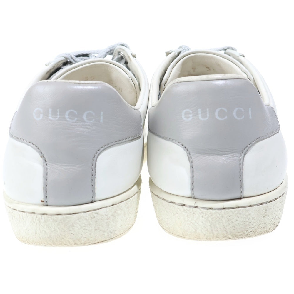 GUCCI(グッチ) グッチ インターロッキングG レザー スニーカー ホワイト レディース 598527