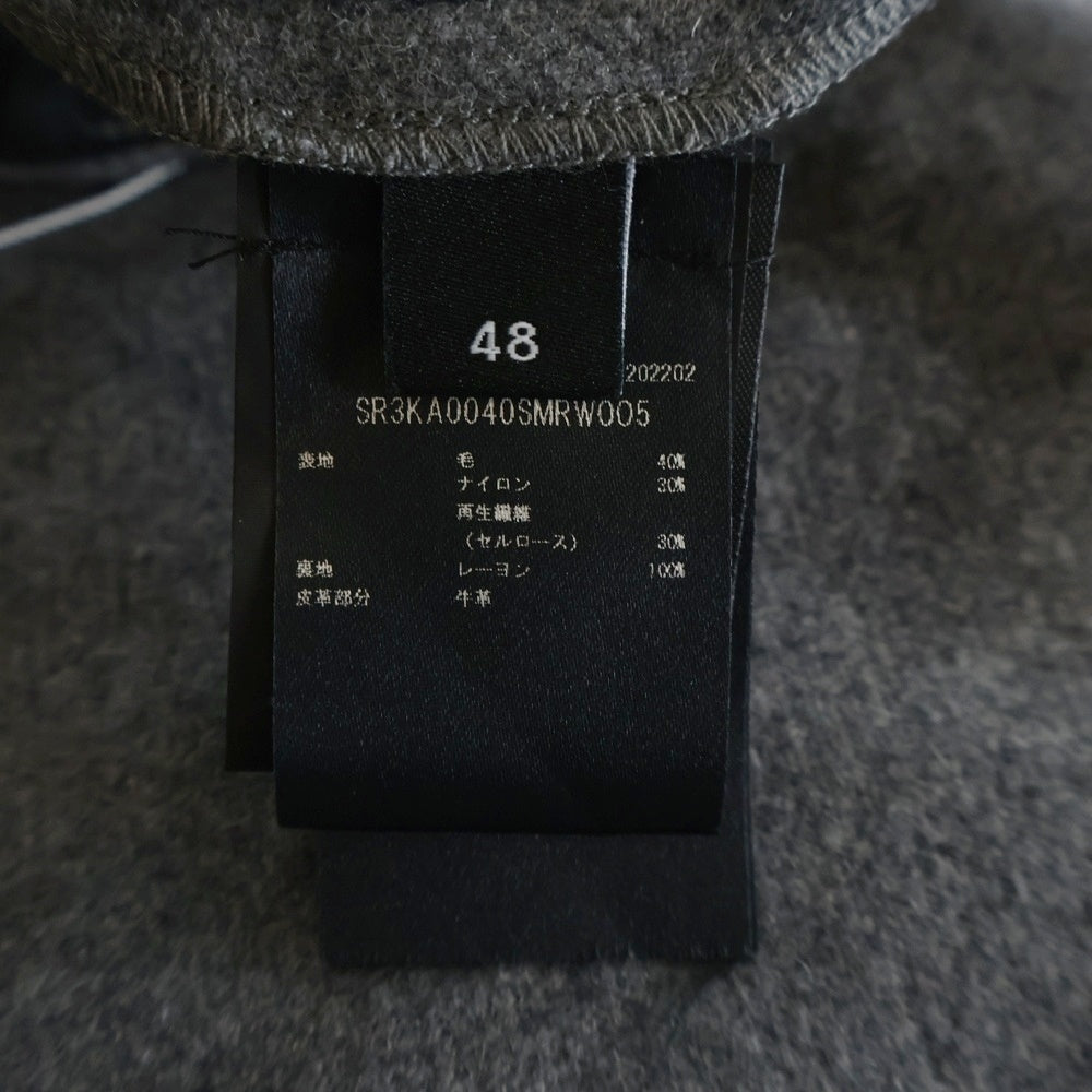AMIRI(アミリ) WOOL FLANNEL FLARE PANTS ウール フランネル フレア パンツ グレー SR3KA0040SMRW005