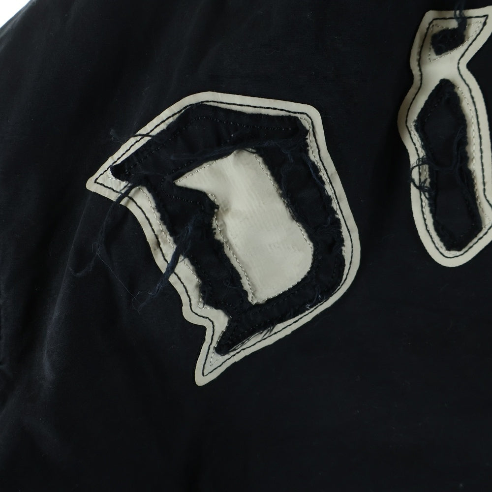 DIESEL(ディーゼル) LAKER WOW JACKET ボタンアップコットンブルゾンジャケット ブラック A17447