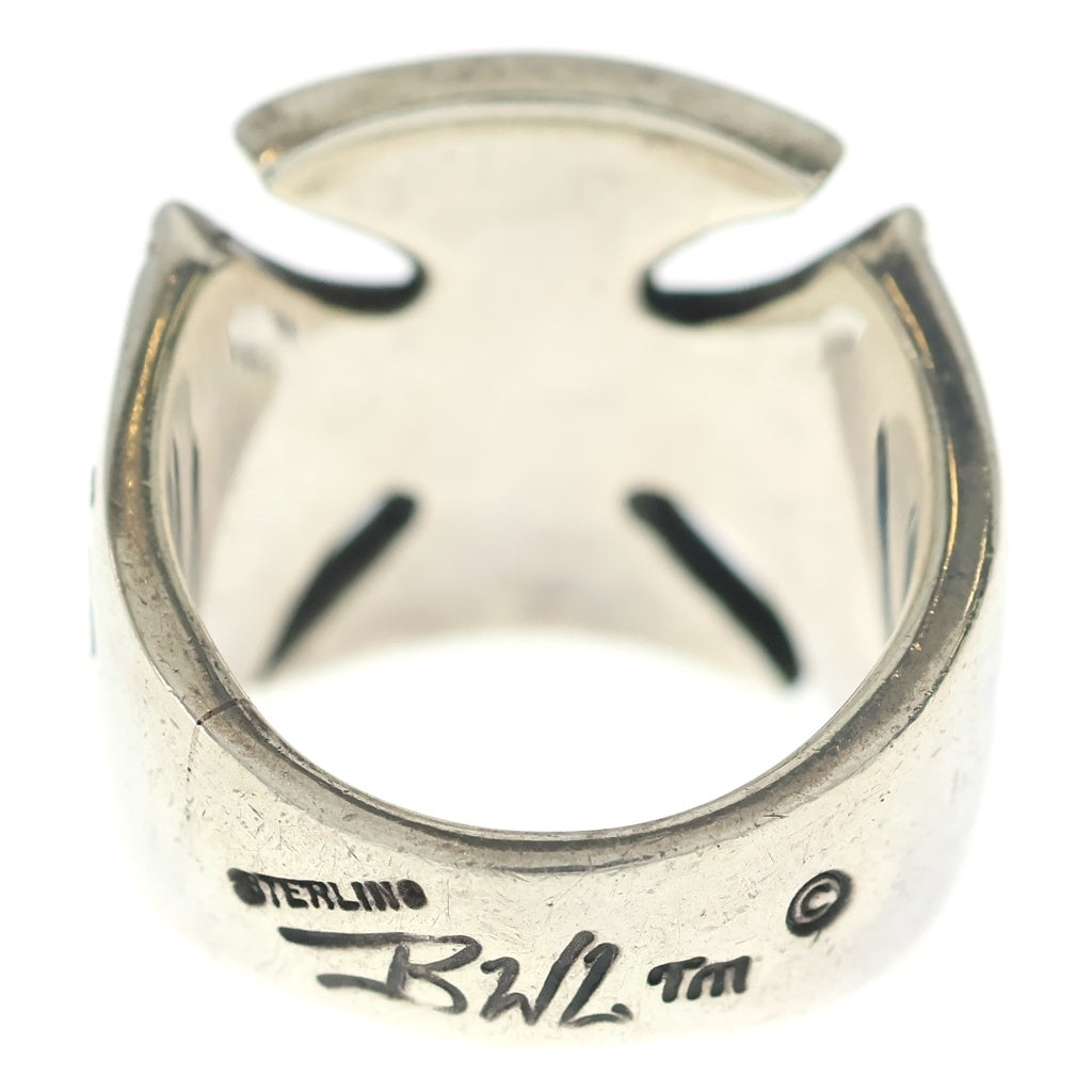 Bill Wall Leather/BWL(ビルウォールレザー) MARIBU CROSS RING SV マリブクロスリング アイアンクロス リング シルバー