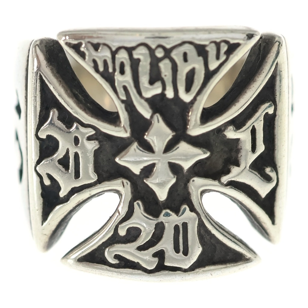 Bill Wall Leather/BWL(ビルウォールレザー) MARIBU CROSS RING SV マリブクロスリング アイアンクロス リング シルバー