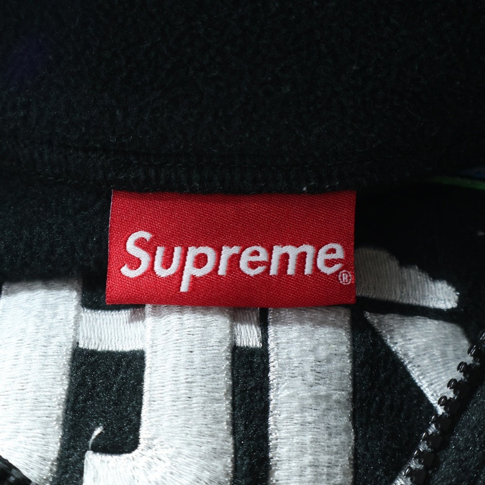 SUPREME(シュプリーム) 21AW Skittles Polartec Jacket スキットルズ ポーラーテック フリースジャケット ブラック