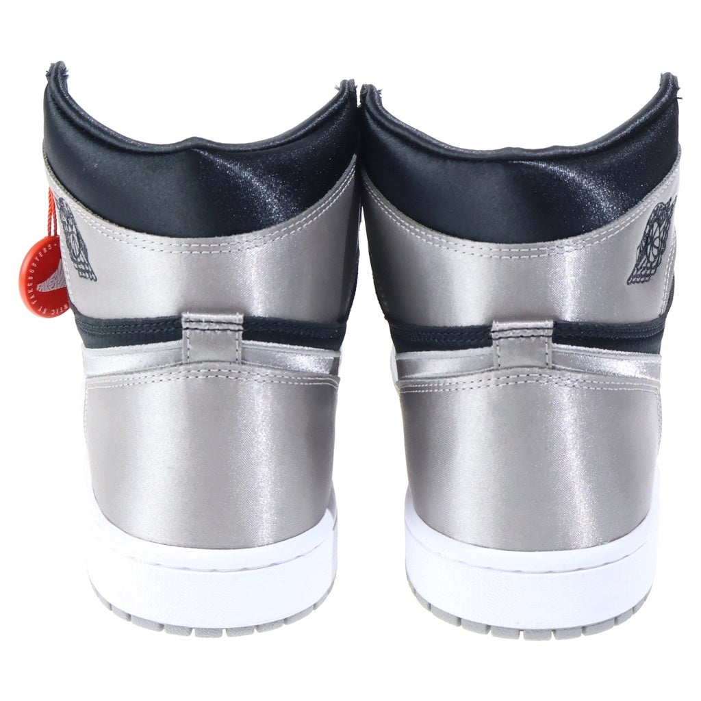 NIKE(ナイキ) WMNS AIR JORDAN 1 RETRO HIGH OG SATIN SHADOW ウィメンズ エアジョーダン1 レトロ サテンシャドウ ハイカットスニーカー US11.5/28.5cm FD4810-010 レディース