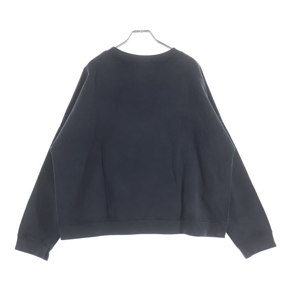 Innocence NYC(イノセンス) 22SS ワンポイントロゴ刺繍クロップドスウェットトレーナー グレー ICN-22SS-SWT002