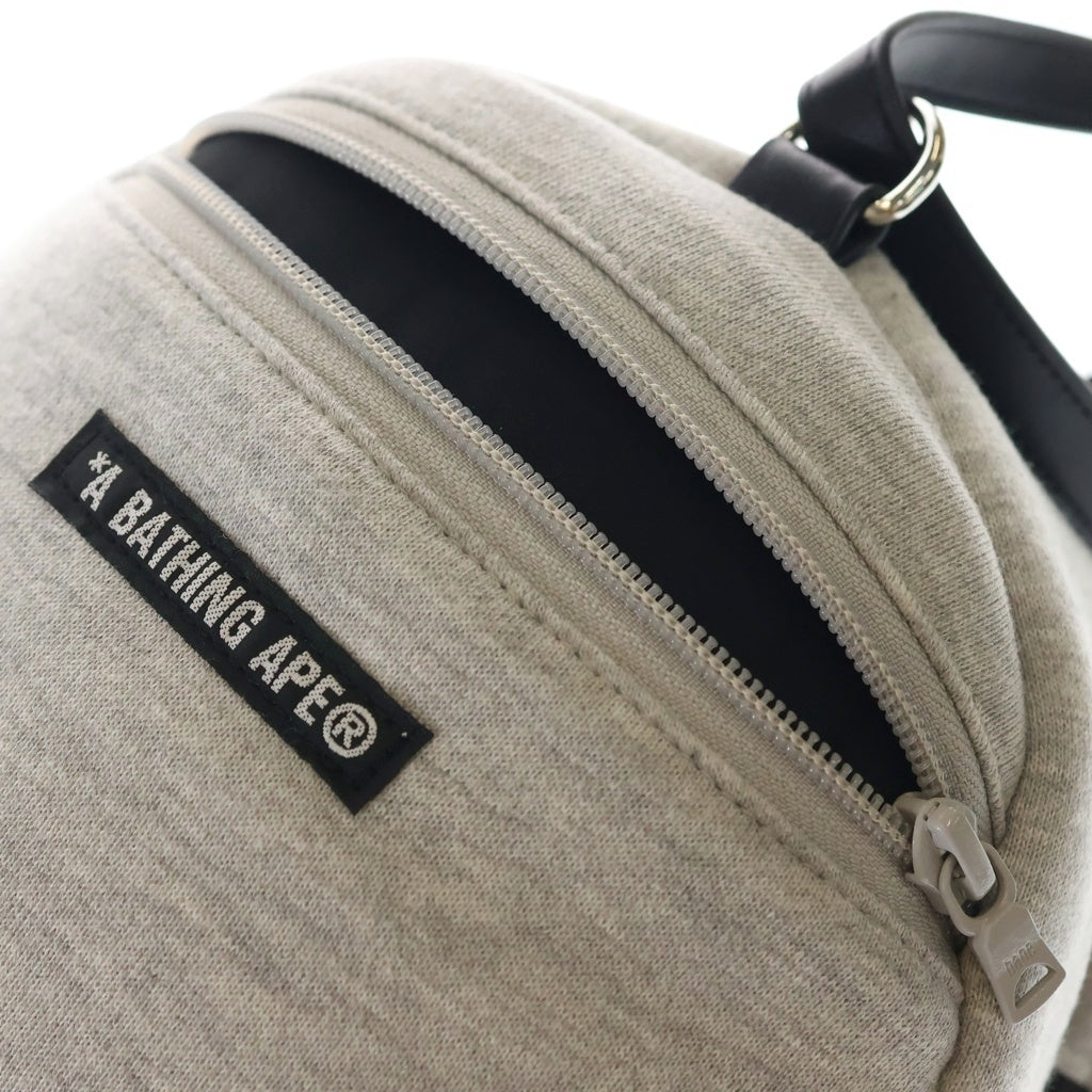 A BATHING APE(アベイシングエイプ) BABY MILO ベビーマイロ ぬいぐるみ リュック バックパック ブラウン/グレー