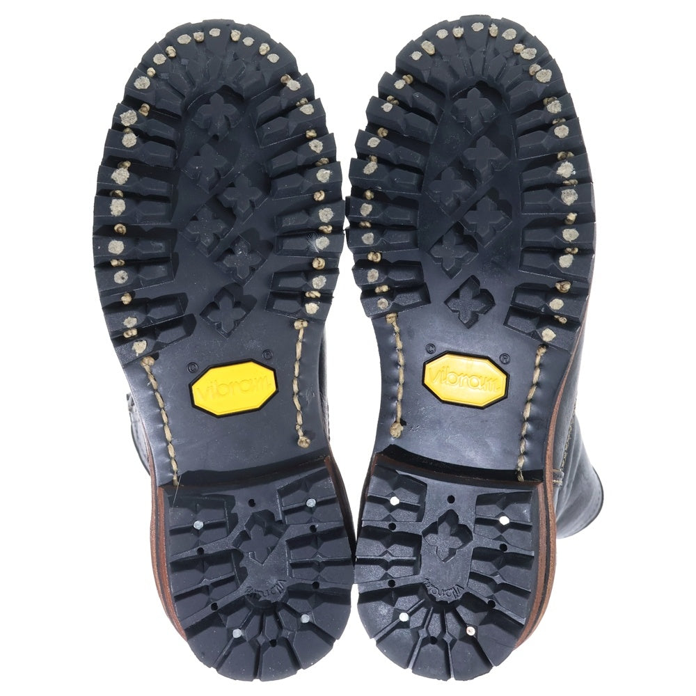 VISVIM(ヴィスヴィム) レザー ロガー ブーツ ブラック