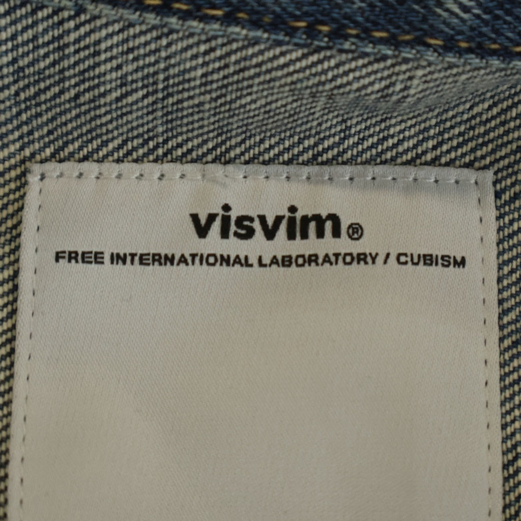 VISVIM(ヴィスヴィム) 12AW 1st デニム トラッカー ジャケット インディゴ 0112205006002