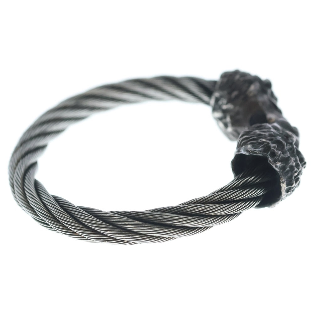 Gaboratory/Gabor(ガボラトリー/ガボール) LION STAINLESS WIRE BANGLE ライオン ステンレス ワイヤー バングル ブレスレット シルバー