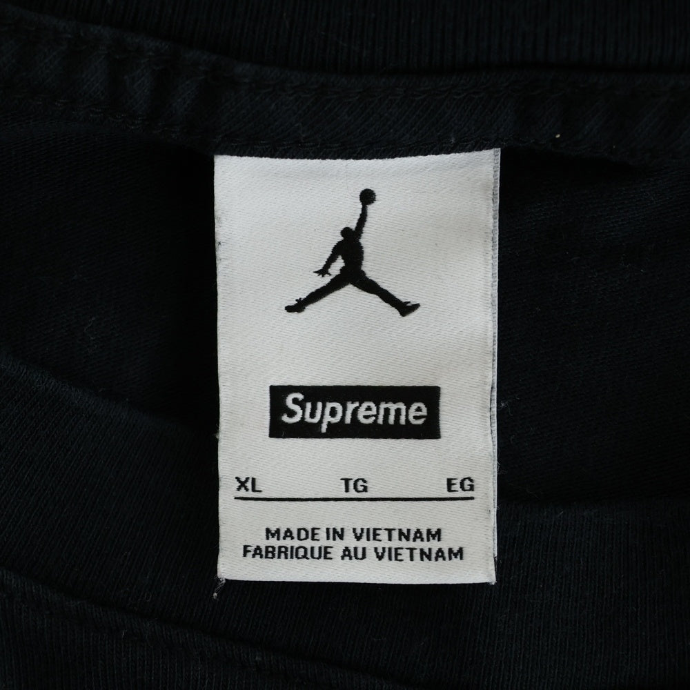 SUPREME(シュプリーム) 24AW ×NIKE Biggie S/S Top ナイキ ビギー プリントクルーネック半袖Tシャツカットソー ブラック HJ8385-100