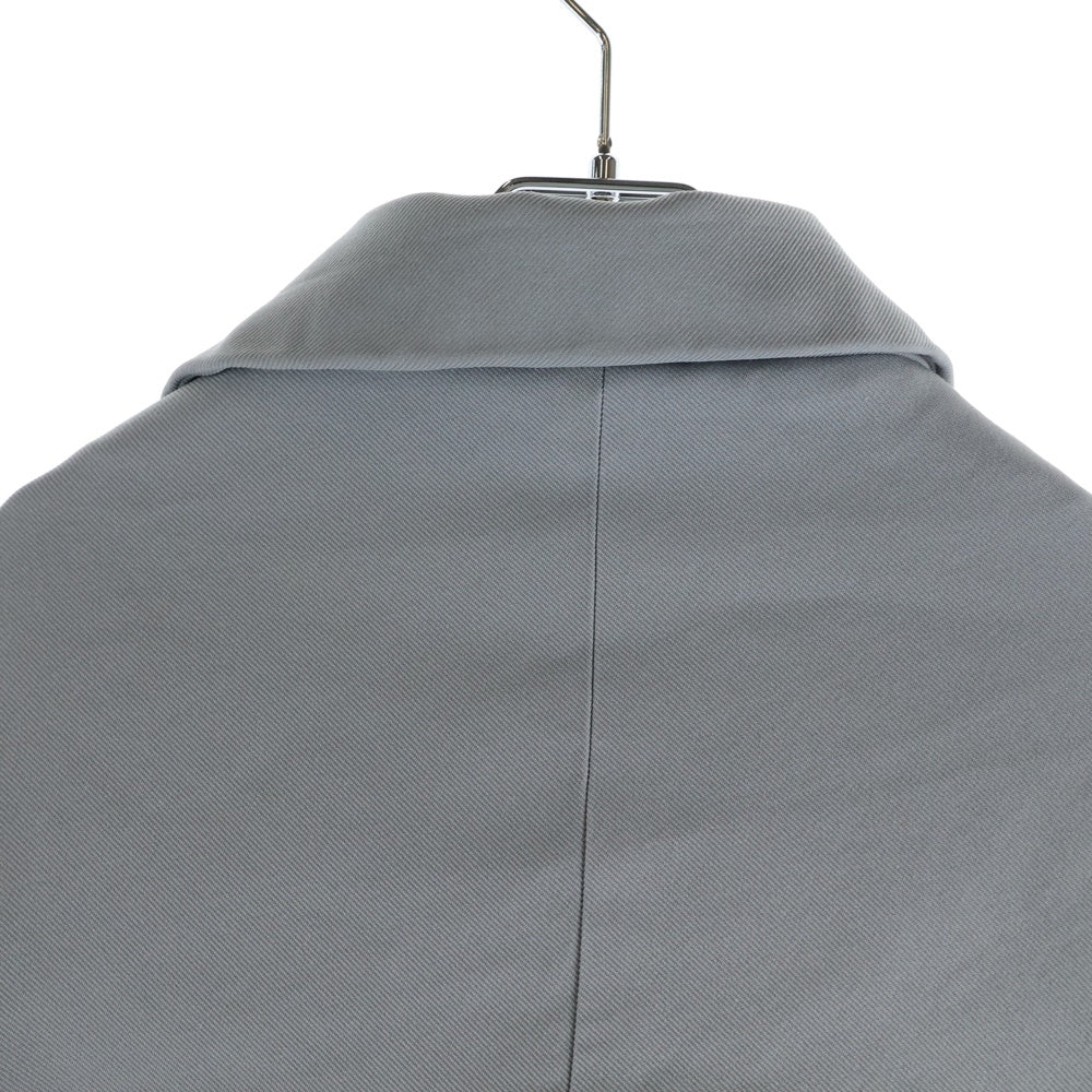 COMME des GARCONS(コムデギャルソン) 23SS AD2022 Esther Shrink-Resistant Deformed Over Jacket ポリ縮絨 変形 オーバー ジャケット レディース グレー GK-J030