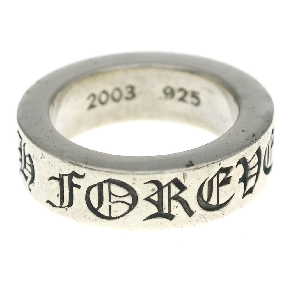 CHROME HEARTS(クロムハーツ) 6mm SPACER FOREVER 6mmスペーサーリング フォーエバーシルバーBCA337