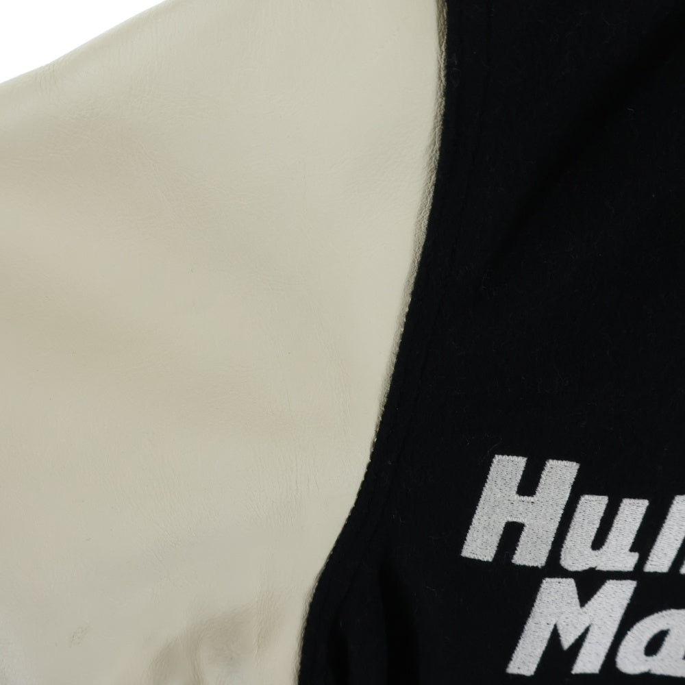 HUMAN MADE(ヒューマンメイド) 22SS ×A$AP ROCKY HUMAN TESTING PIZZA エイサップロッキー ヒューマン テスト ピザ ヴァーシティジャケット スタジャン マルチ