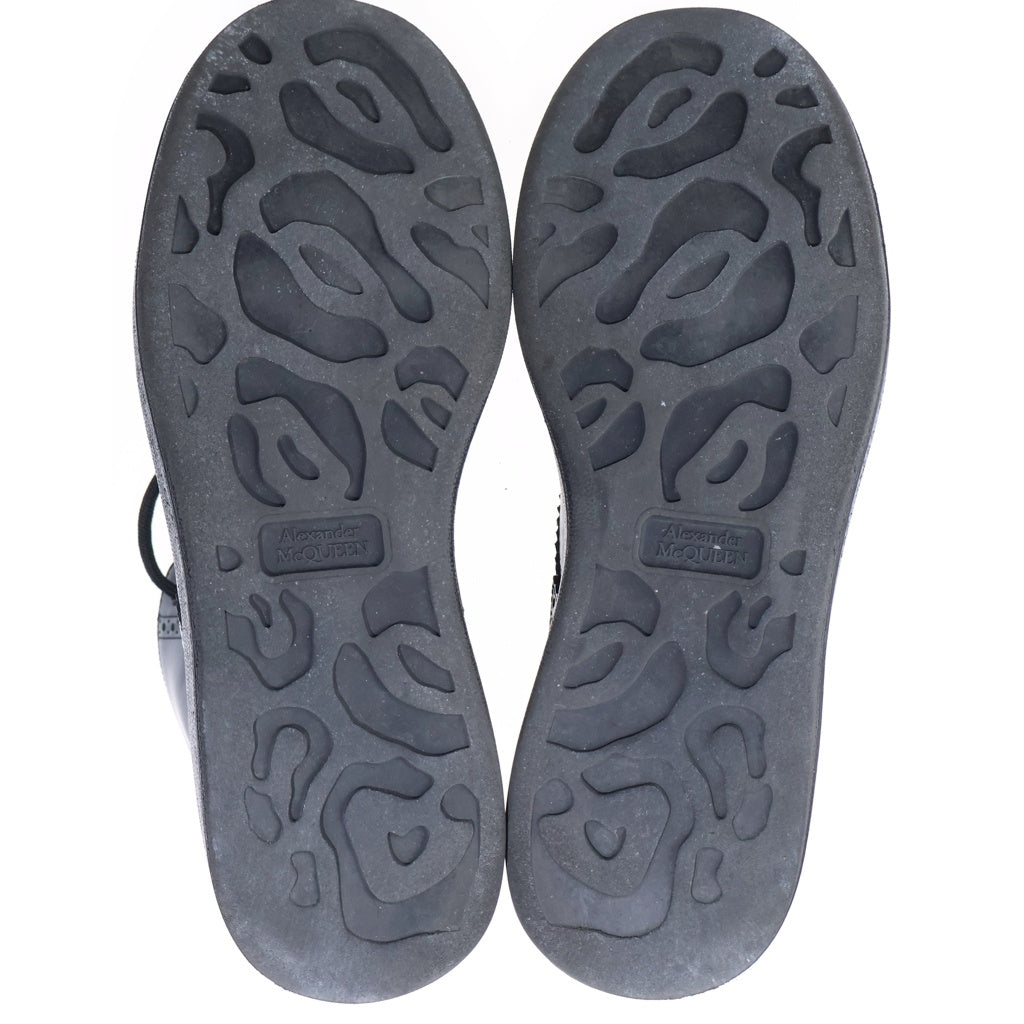 Alexander McQueen(アレキサンダーマックイーン) ウィングチップ レースアップ ブーツ ブラック 628810