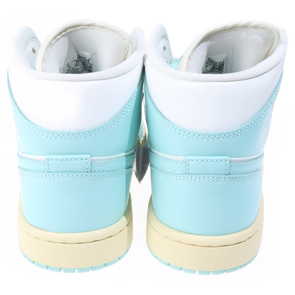 NIKE(ナイキ) WMNS AIR JORDAN 1 MID ウィメンズ エアジョーダン1 ミッドカット スニーカー ブルー US8/25cm レディース