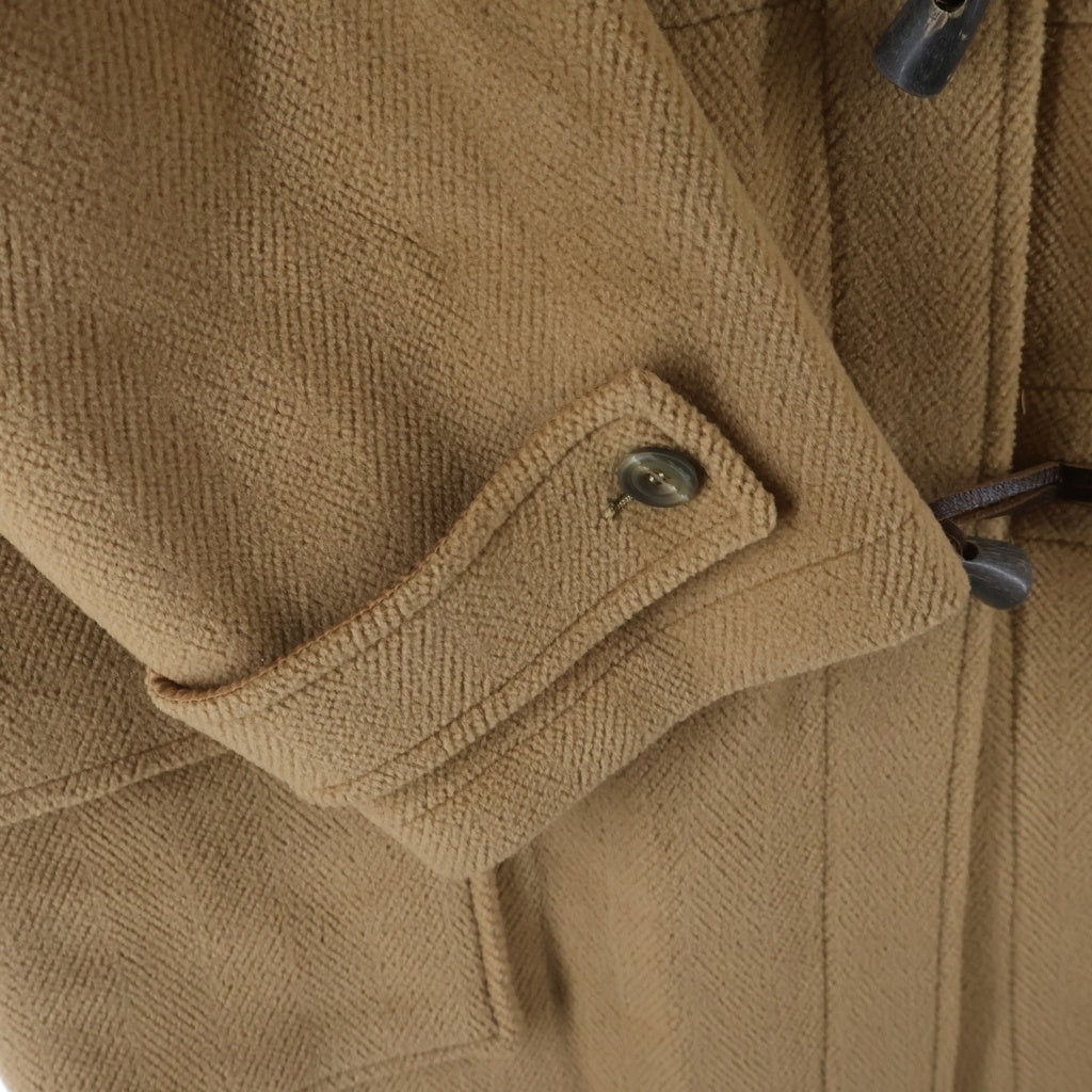 NO BRAND(ノーブランド) GLENMORE グレンモア Herringbone Duffle Coat ヘリボーン ダッフルコート ブラウン