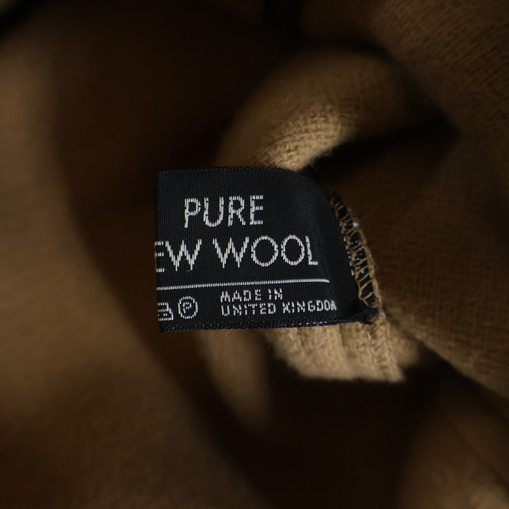 NO BRAND(ノーブランド) GLENMORE グレンモア Herringbone Duffle Coat ヘリボーン ダッフルコート ブラウン