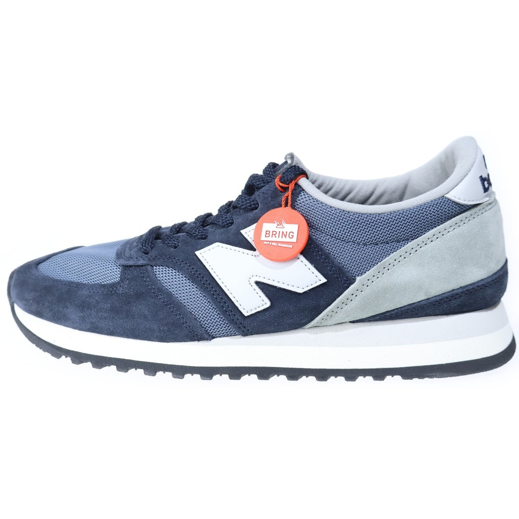 New Balance(ニューバランス) M730NNG スウェードローカットスニーカー ネイビー/グレー