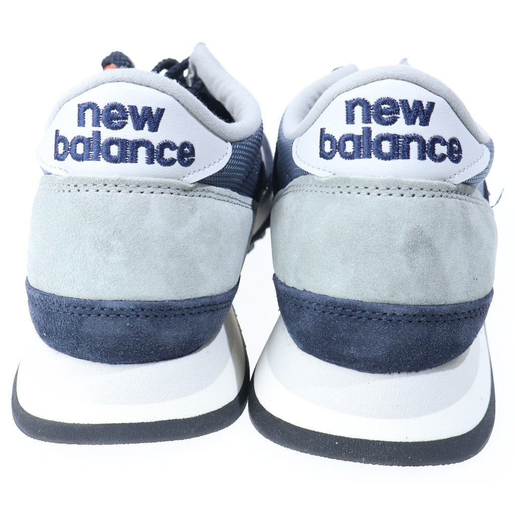 New Balance(ニューバランス) M730NNG スウェードローカットスニーカー ネイビー/グレー