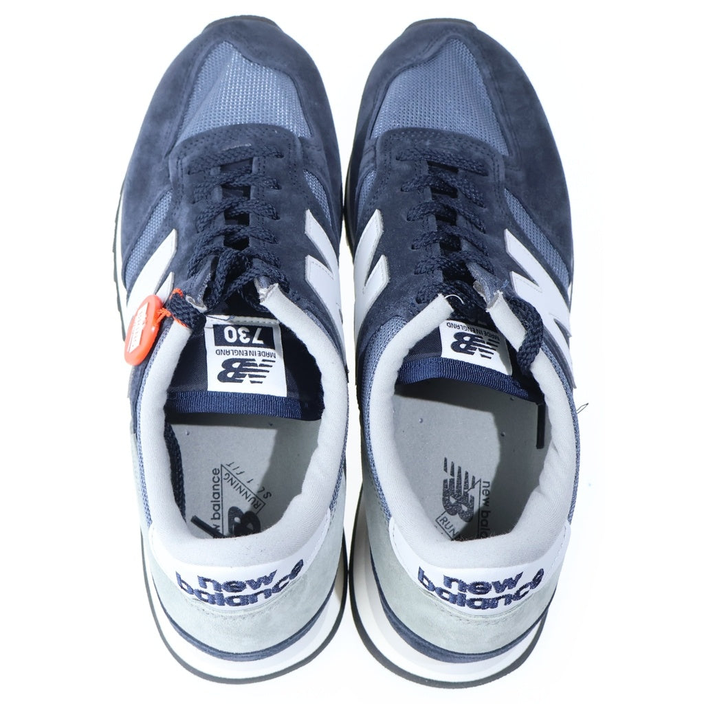 New Balance(ニューバランス) M730NNG スウェードローカットスニーカー ネイビー/グレー