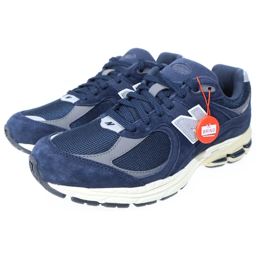 New Balance(ニューバランス) M2002RCA スウェードローカットスニーカー ネイビー