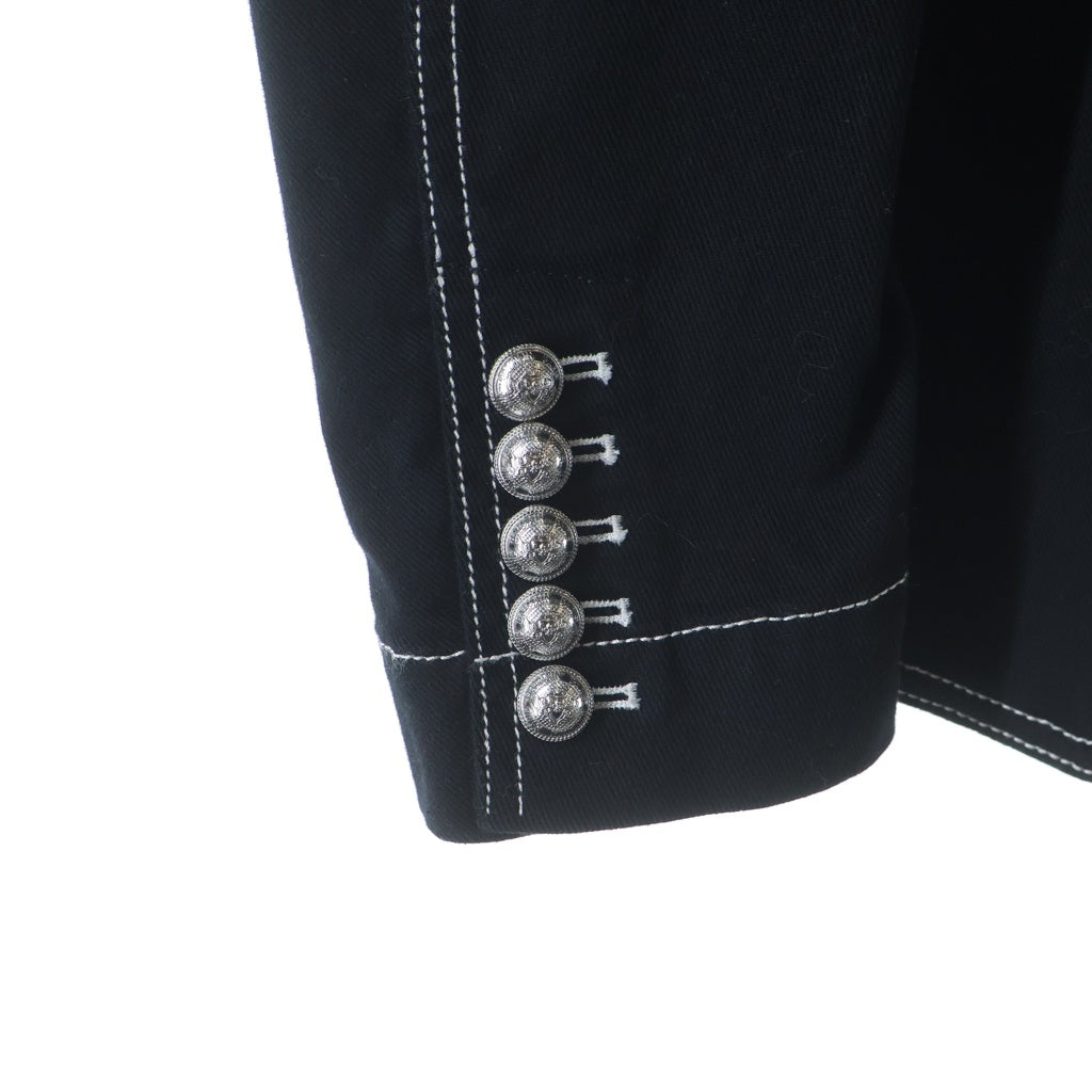 BALMAIN(バルマン) ダブルブレスト ジャケット ブラック 7110D045