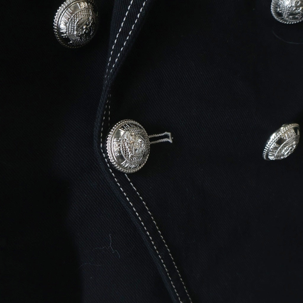 BALMAIN(バルマン) ダブルブレスト ジャケット ブラック 7110D045
