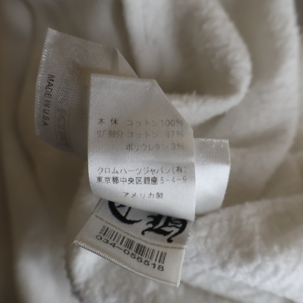 CHROME HEARTS(クロムハーツ) DAGGER EYE CHART SWTSHRT ダガーアイチャートスウェットトレーナー フローラルクロスプリント ホワイト