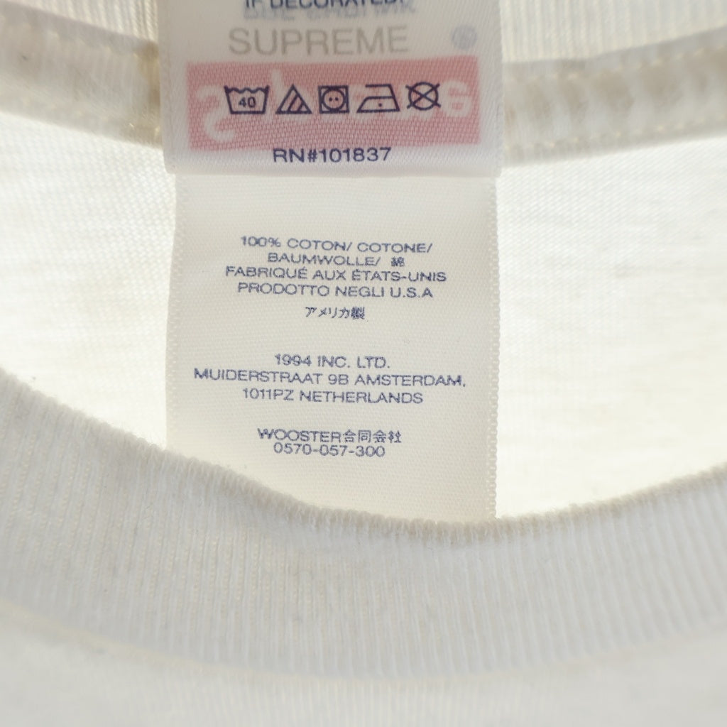 SUPREME(シュプリーム) 23AW NYC Tee ニューヨーク シティ プリント クルーネック 半袖Tシャツ カットソー ホワイト