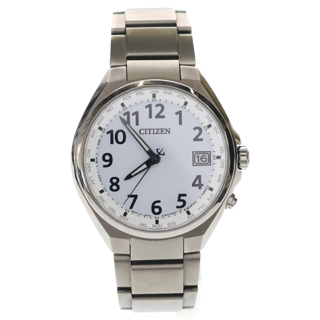CITIZEN(シチズン) ATTESA アテッサ クオーツ ウォッチ 腕時計 シルバー H149-S118921