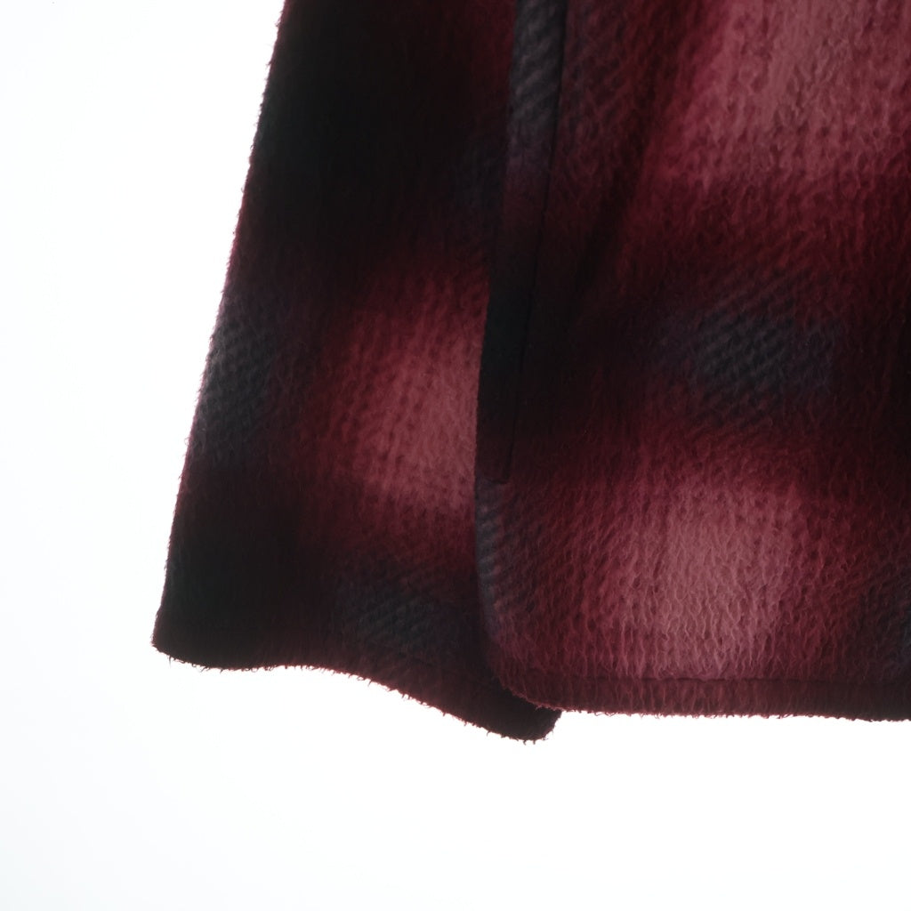 SUPREME(シュプリーム) 20AW Shadow Plaid Fleece shirt オンブレ フリース チェック シャツ レッド