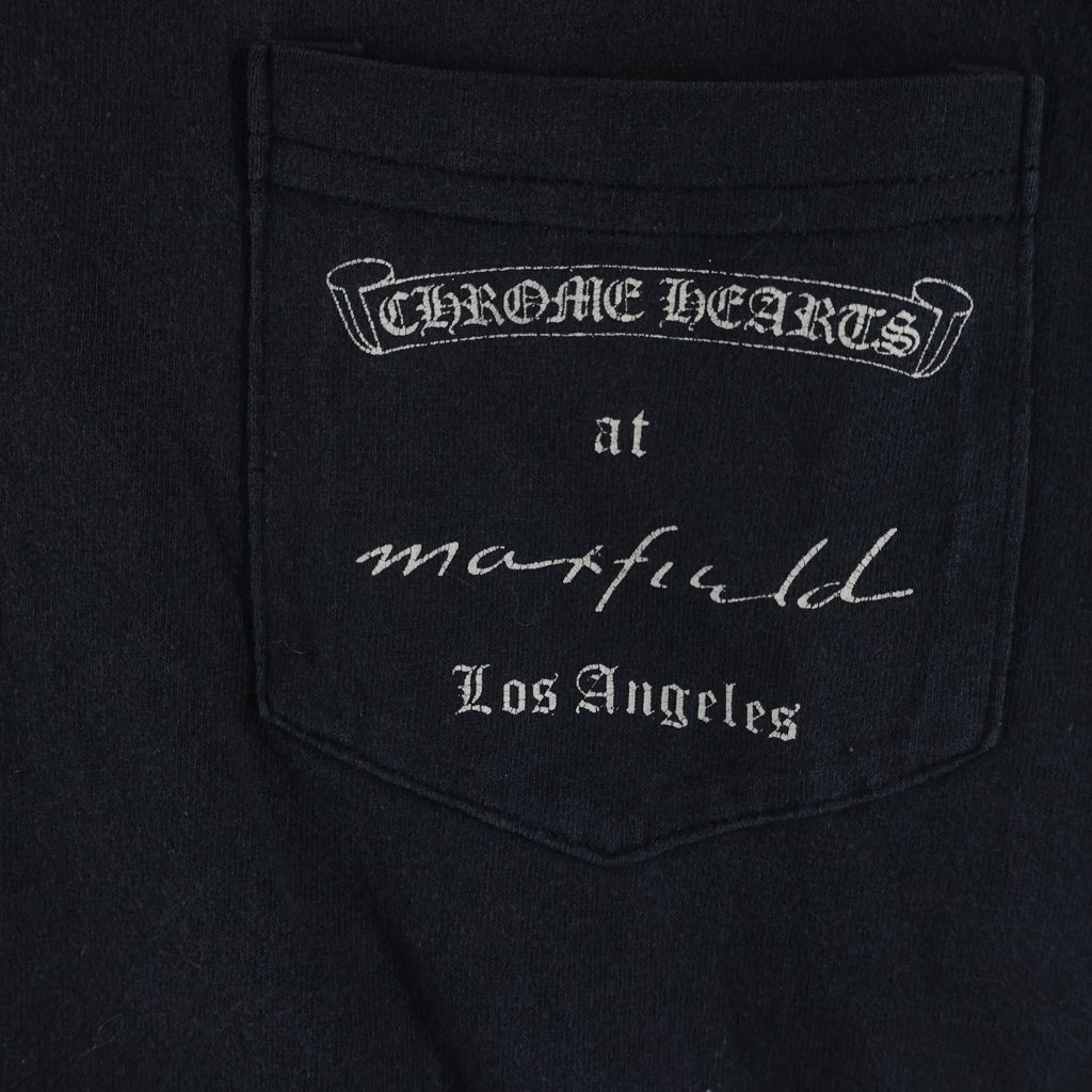 CHROME HEARTS(クロムハーツ) OLD ×max field Dagger TEE オールドモデル マックスフィールド ダガープリント 半袖Tシャツ 半袖カットソー ブラック