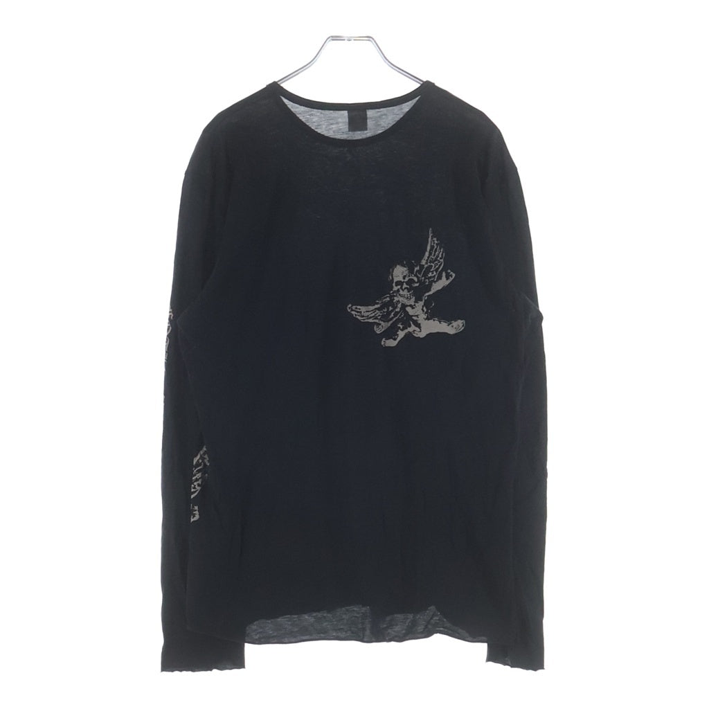 CHROME HEARTS(クロムハーツ) OLD FOTI MISS LERLENE フォティ ミスラーレン プリント 長袖インナーシャツ ブラック