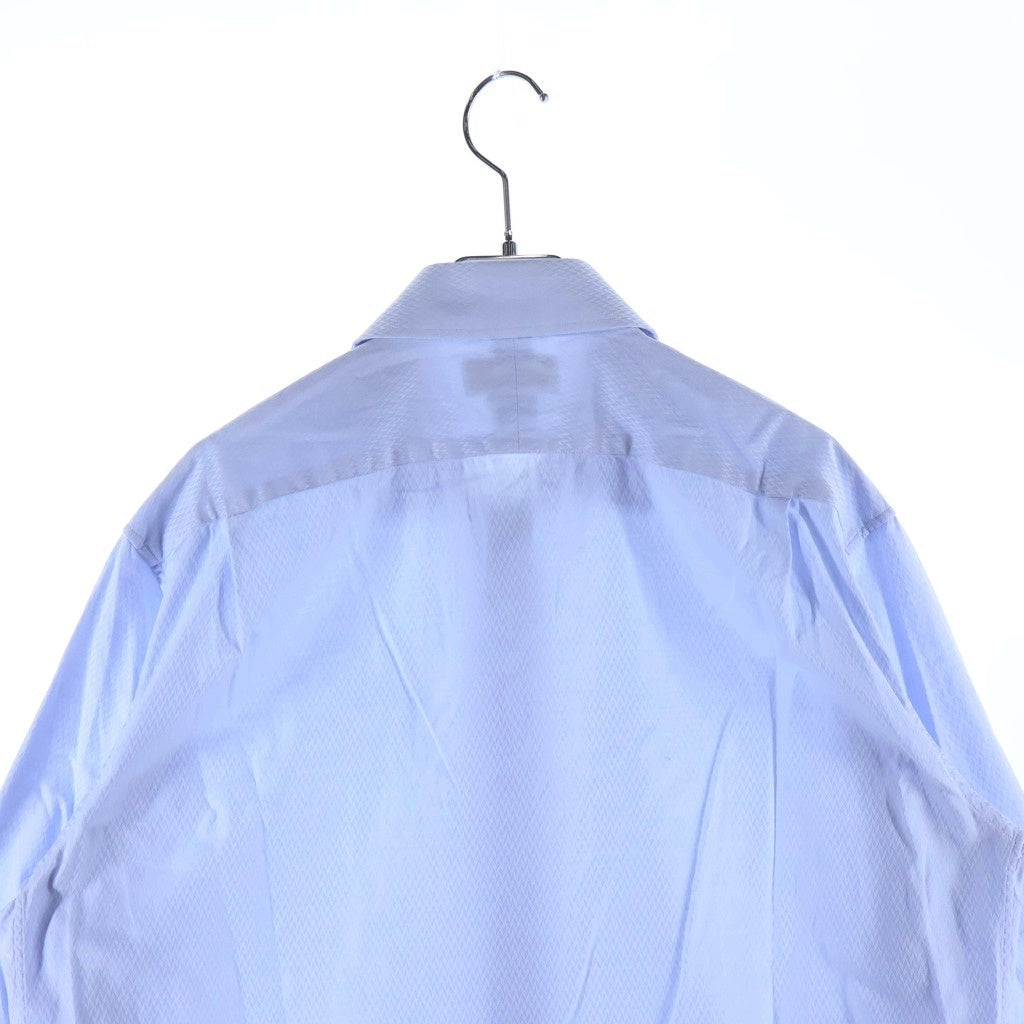 HERMES(エルメス) レギュラーカラー セリエボタン 長袖シャツ ブルー