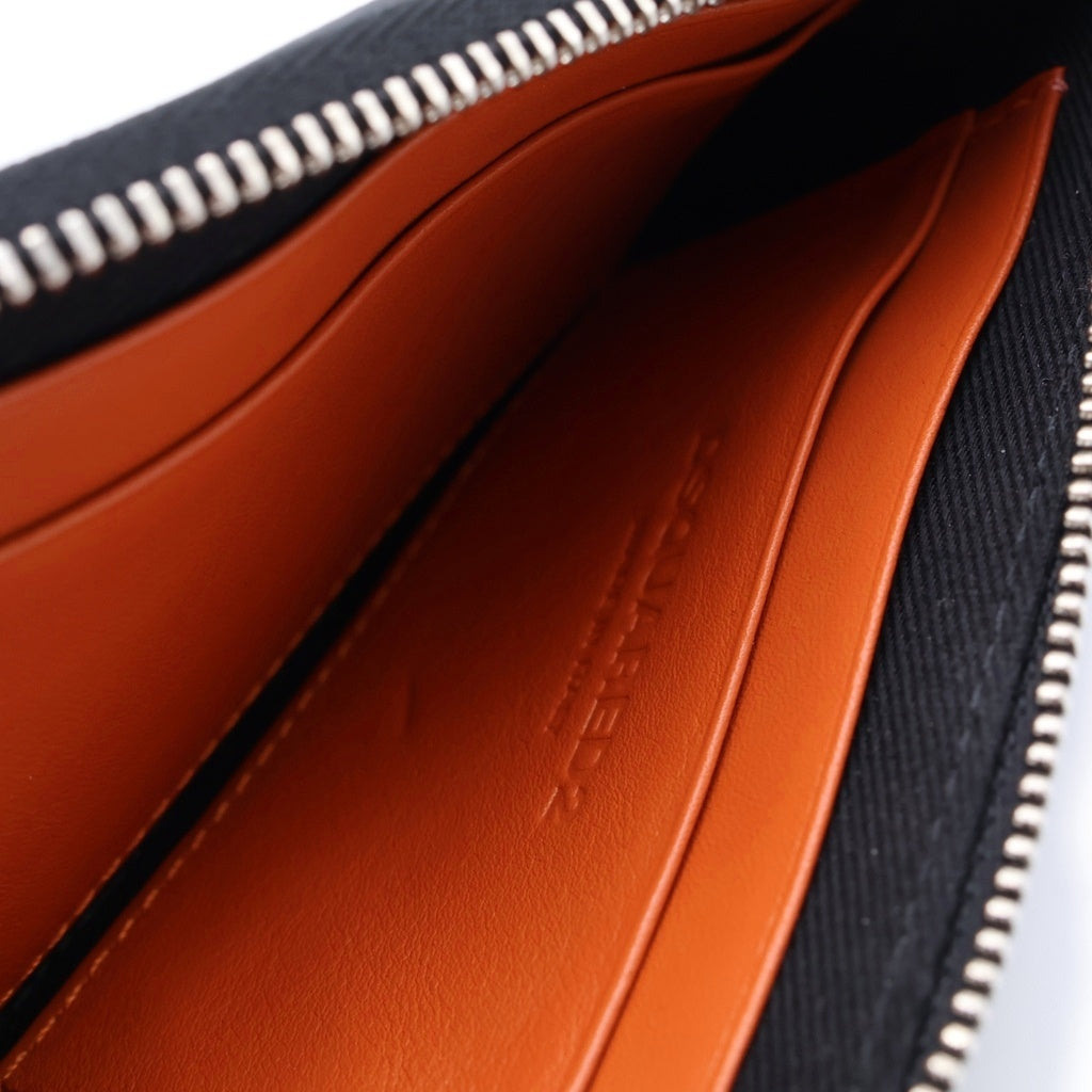 DSQUARED2(ディースクエアード) Black Wallet with neck strap ストラップ付レザーウォレット ブラック WAM0055 01501209 M480