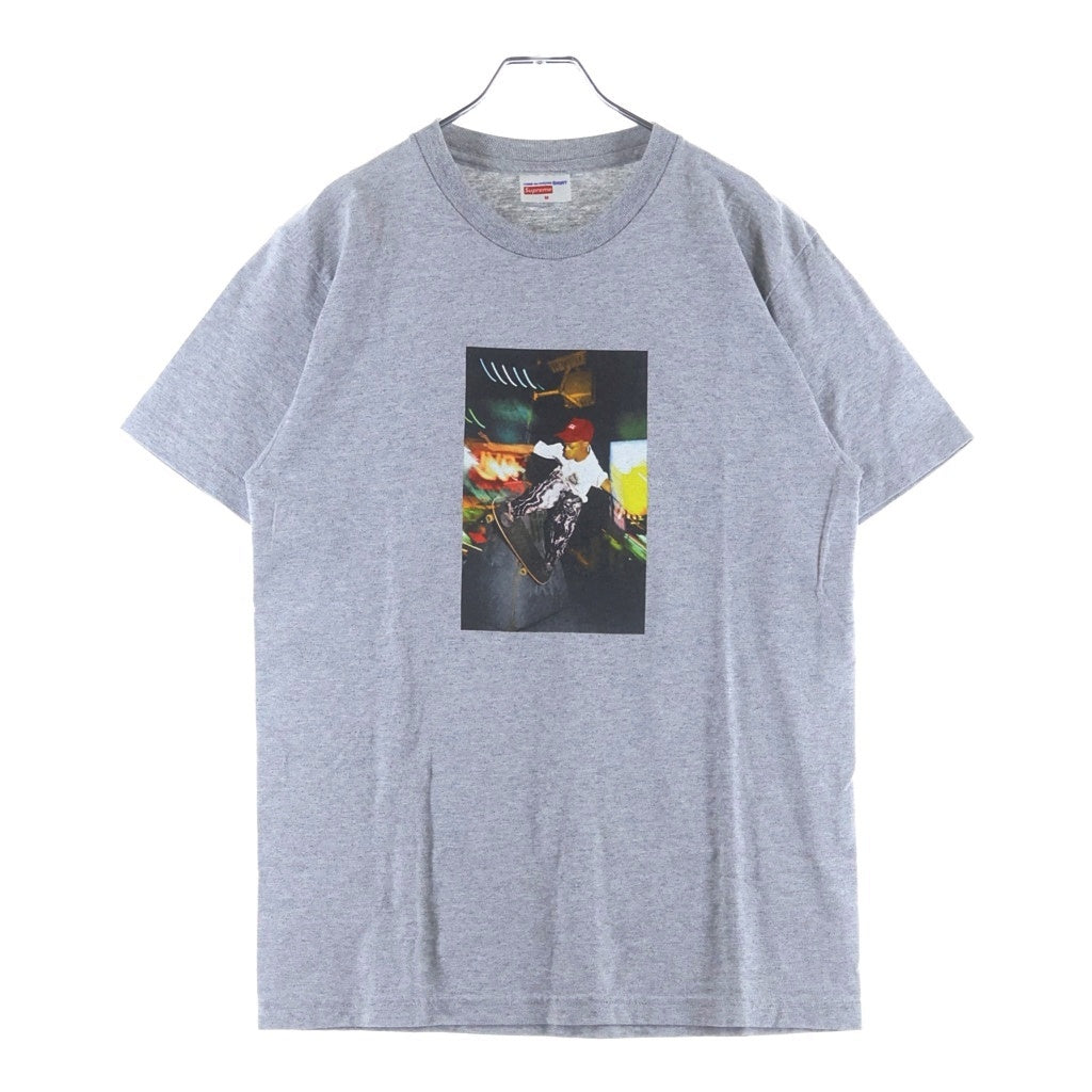 SUPREME(シュプリーム) 14SS ×COMME DES GARCONS SHIRTHAROLD HUNTER プリントクルーネック半袖Tシャツ グレー