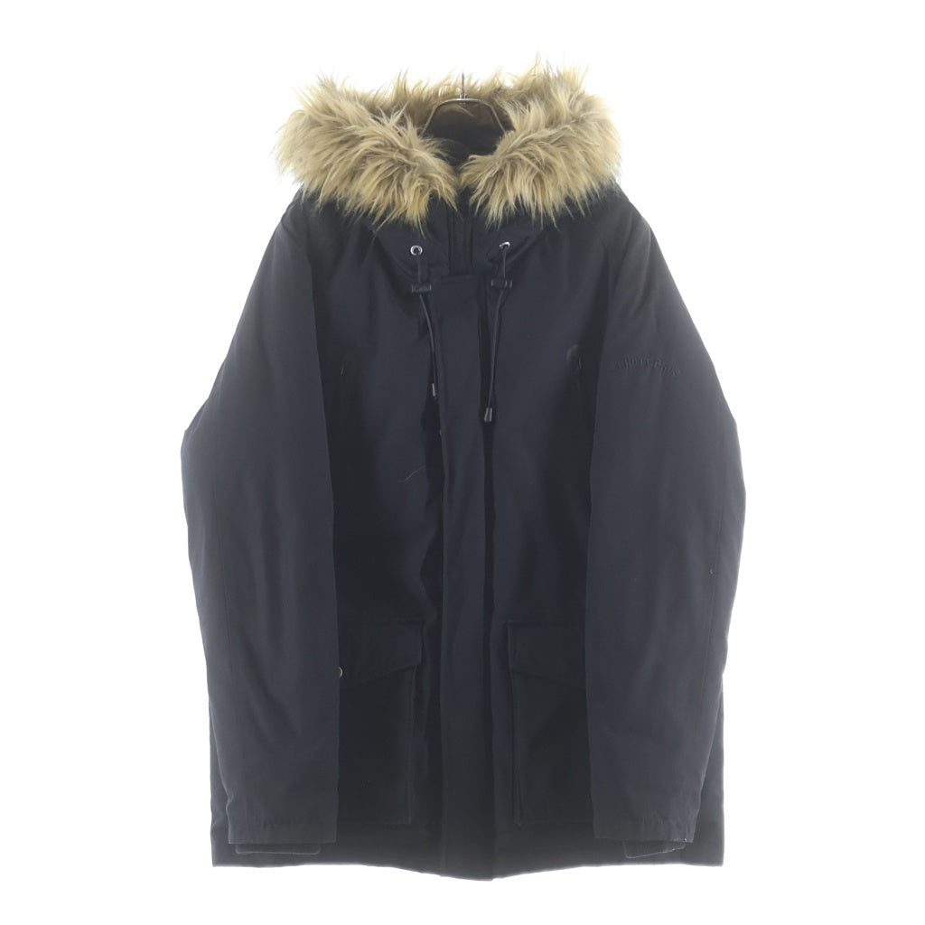 SCHOTT(ショット) HOODED DOWN JACKE フーデッド ダウン ジャケット ブラック