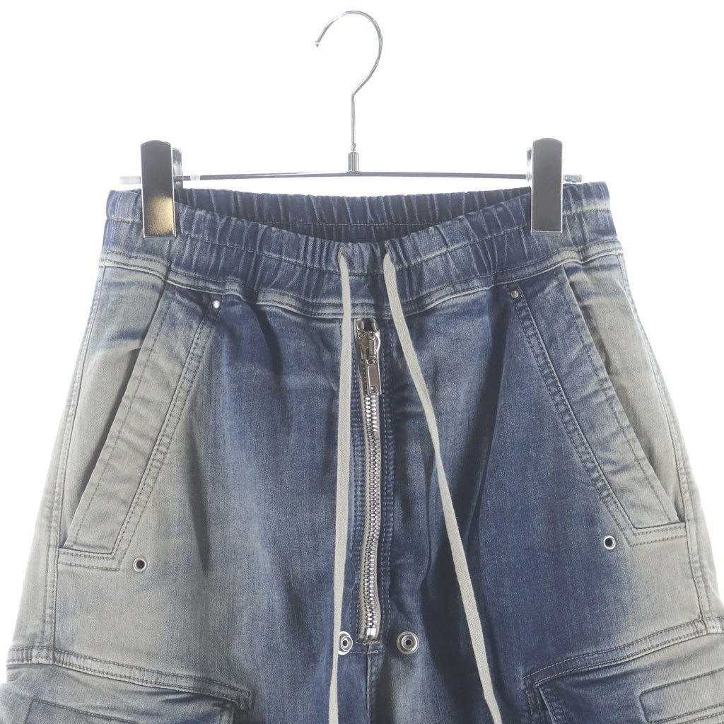 Rick Owens(リックオウエンス) 23SS DOUBLE CARGO JUMBO BELAS ダブルカーゴ ジャンボベラ パンツ インディゴ RR01C4308