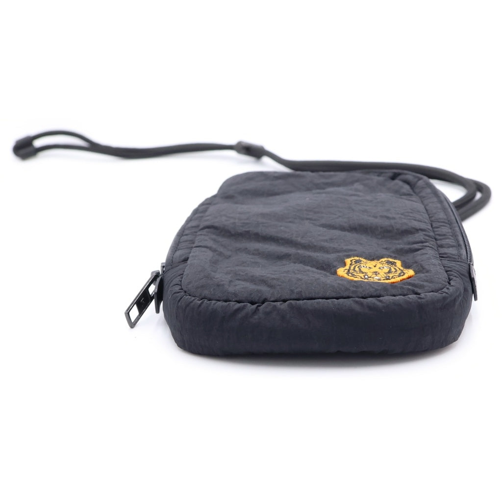 KENZO(ケンゾー) 21AW Tiger Crest Nylon Shoulder Bag タイガー クレスト ナイロン ショルダー バッグ ブラック SU0251-FB6