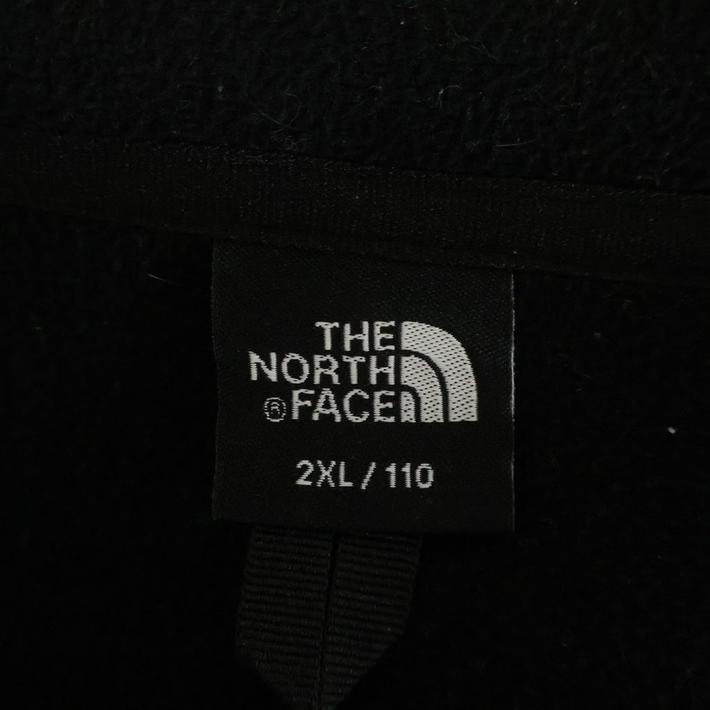 THE NORTH FACE(ザノースフェイス) NOVELTY PLAY GREEN FLEECE HOODIE ペイズリー柄 フーデッド ジップアップ ボアジャケット ブラック NJ4FN67A