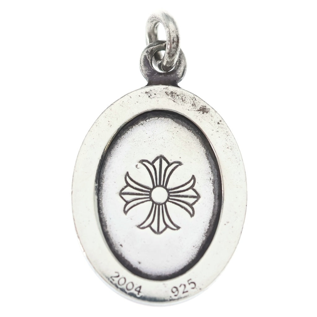 CHROME HEARTS(クロムハーツ) ANGEL MEDAL OVAL オーバルエンジェルメダル ペンダントトップ シルバー BCA207
