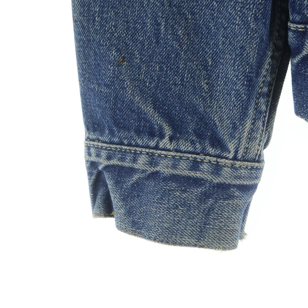 Levi's(リーバイス) 50-60S 507XX 2nd BIG E 均等V 紙パッチ レインボーステッチデニムジャケット インディゴ