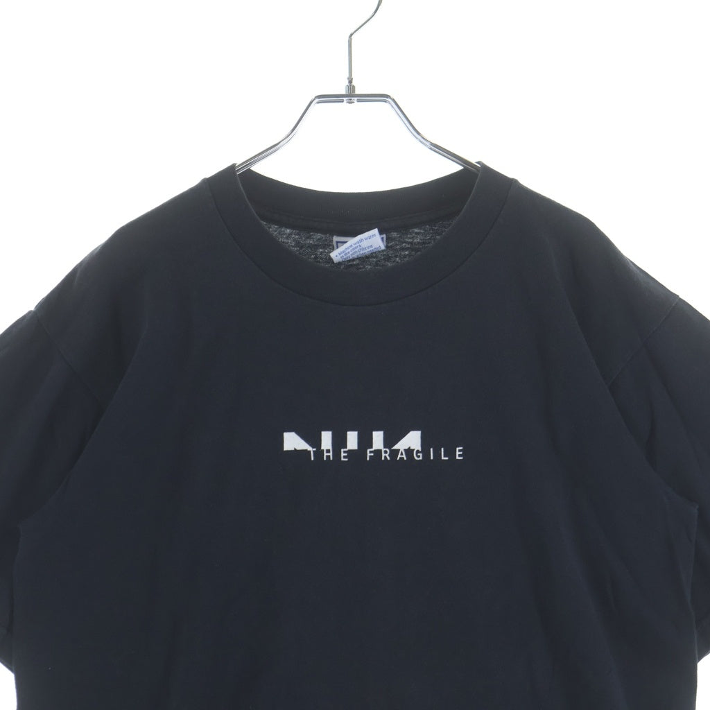 VINTAGE(ヴィンテージ) 00S NINE INCH NAILS Fragility Tour T-shirt ナイン インチ ネイルズ フラジリティ ツアー Tシャツ 半袖カットソー ブラック