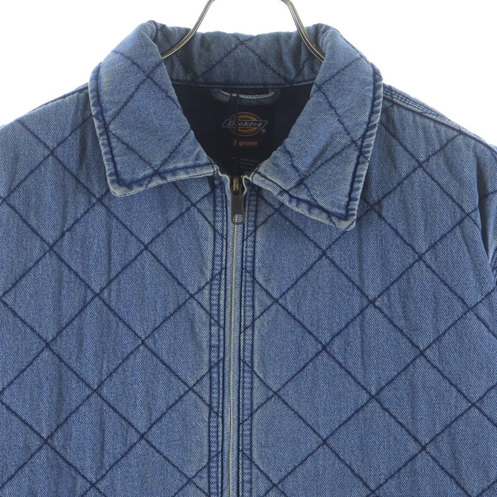 SUPREME(シュプリーム) 21AW×Dickies Quilted Denim Work Jacket ×ディッキーズ キルテッドデニムワークジャケット インディゴ