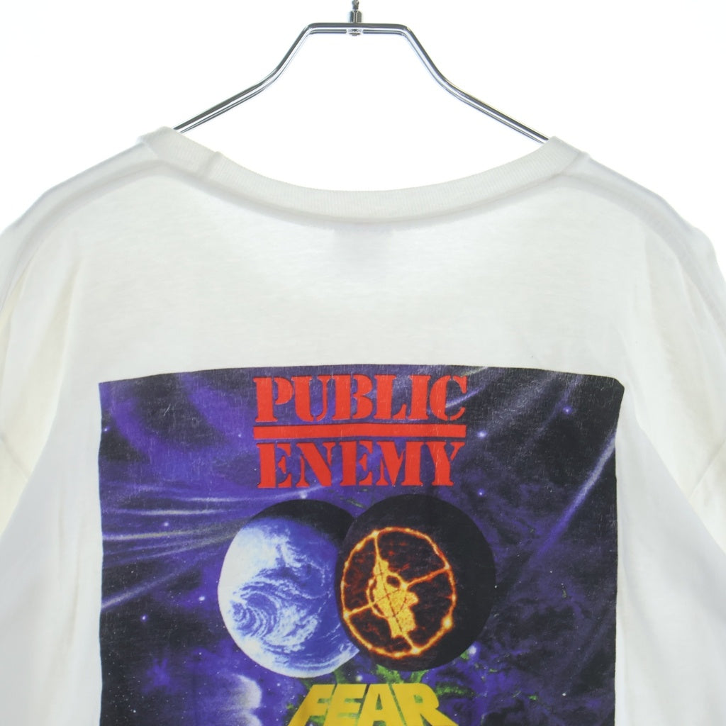 SUPREME(シュプリーム) 18SS ×アンダーカバー パブリックエネミー クルーネックロングスリーブTシャツ ホワイト