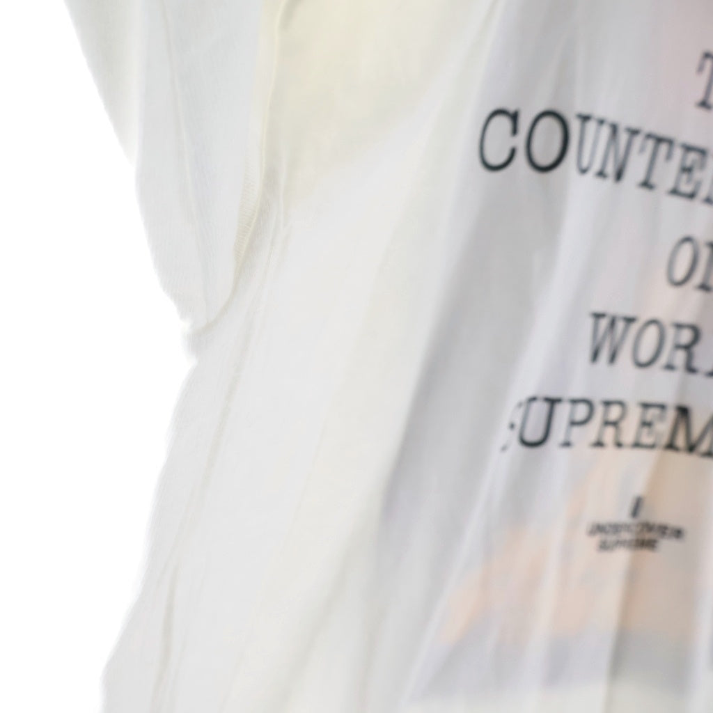 SUPREME(シュプリーム) 18SS ×アンダーカバー パブリックエネミー クルーネックロングスリーブTシャツ ホワイト
